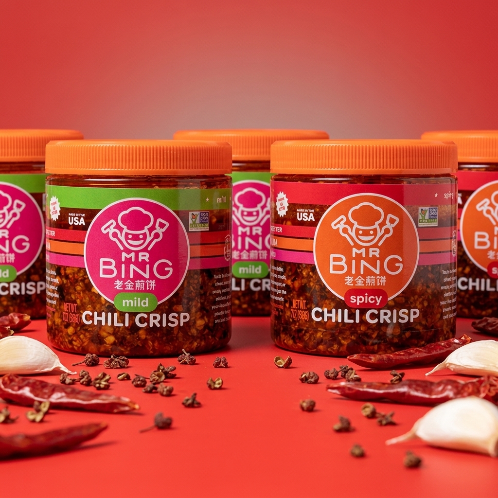 Summer cookout with Mr Bing Chili Crisp