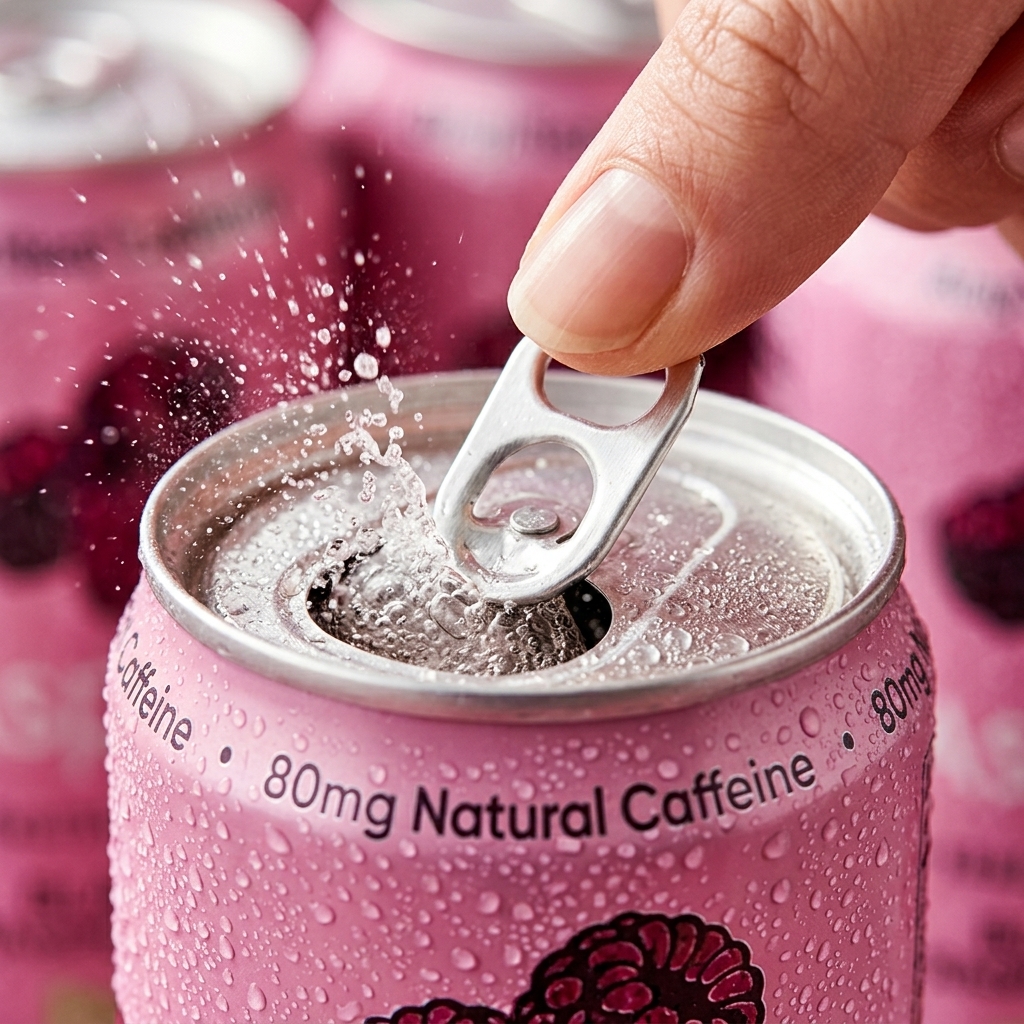 Aspire can being opened with fizz detail