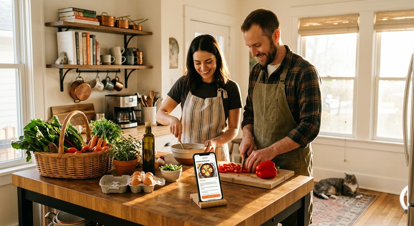 Weekend cooking with ReciMe