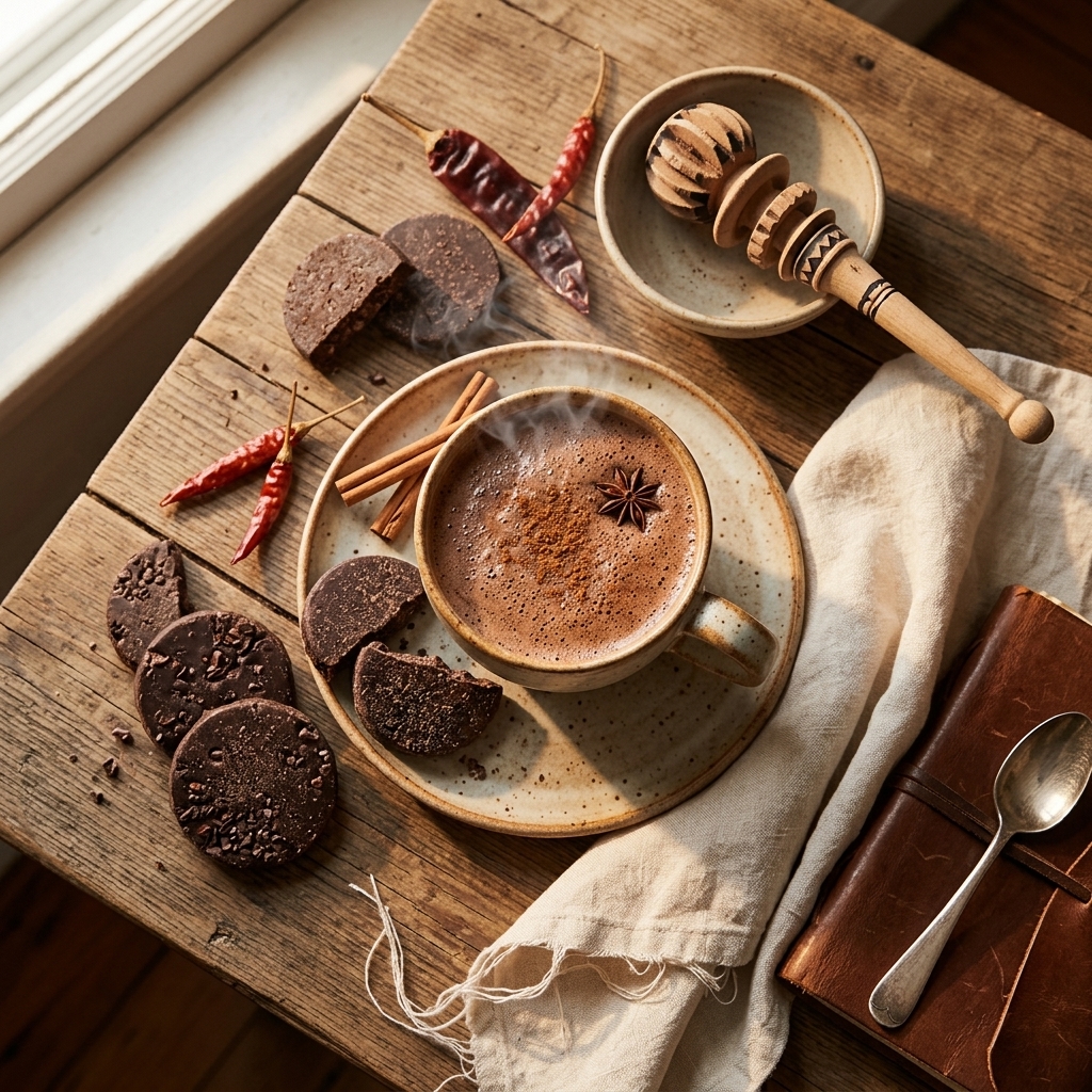 Taza Mexican hot chocolate