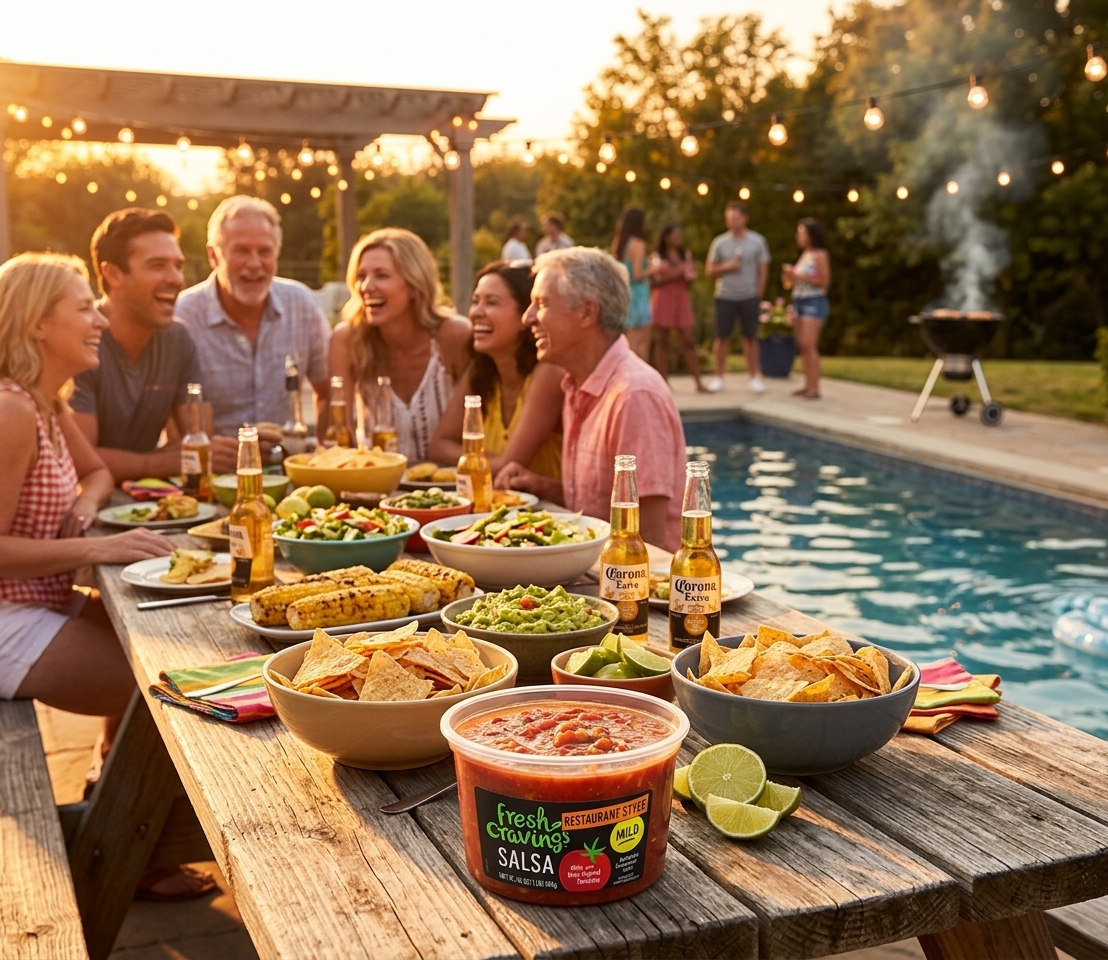 Fresh Cravings at summer barbecue